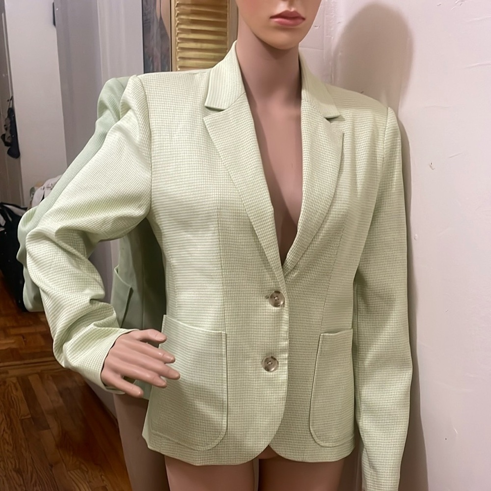 Steve Madden Women's Light Green Blazer